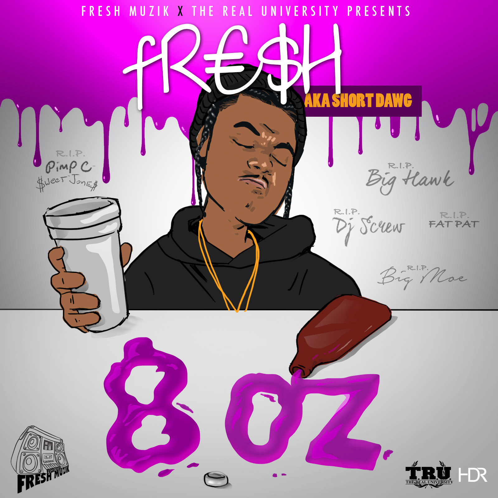 8 Oz EP - Short Dawg | MixtapeMonkey.com